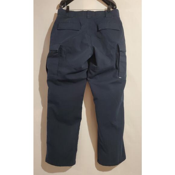 5.11 Tactical Series Womens TDU Cargo Pants Sz 10 Ripstop Performance Navy Blue - Picture 2 of 13